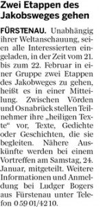 Bersenbrücker Kreisblatt 16.01.2015