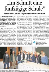 Bersenbrücker Kreisblatt 08.10.2015